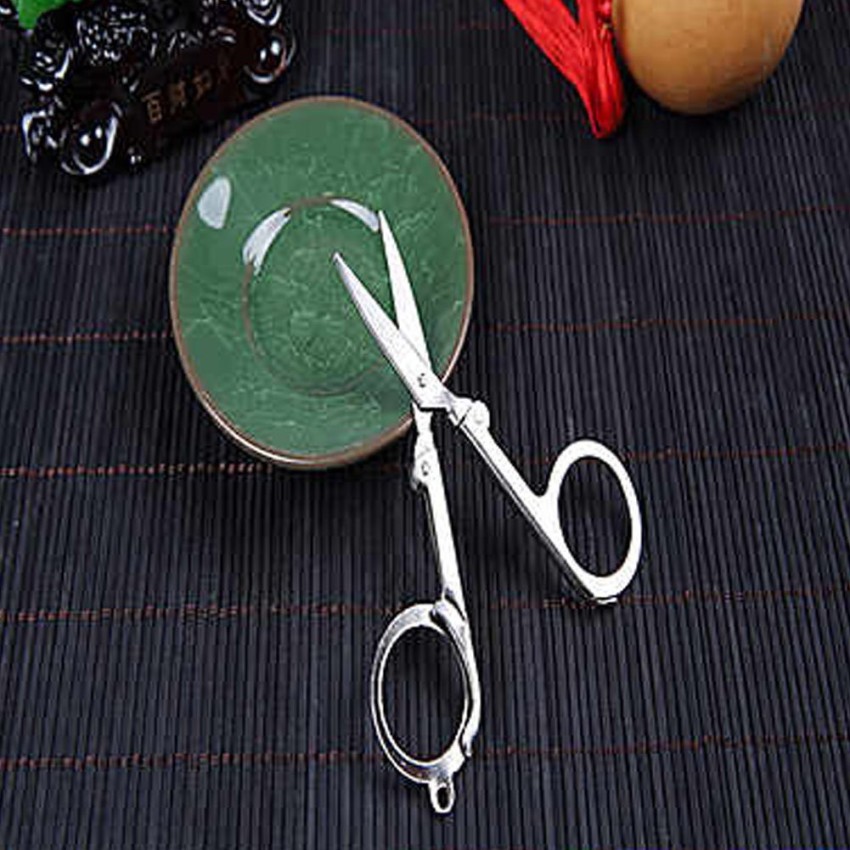 folding scissors pocket travel small cutter