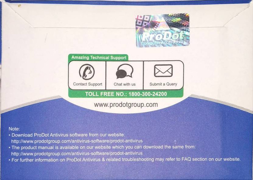Prodot antivirus store
