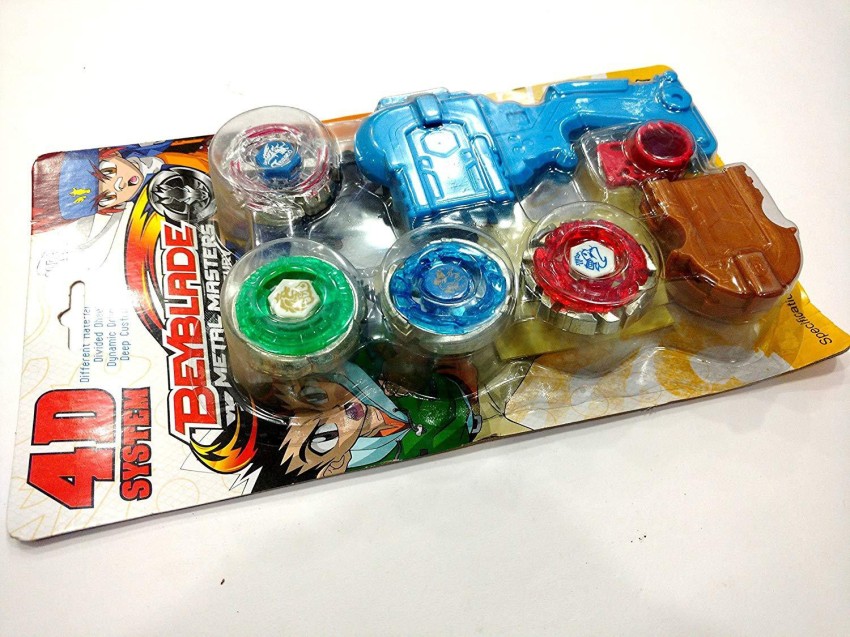 Toyvala Beyblade With Metal Fury 4D System Bey blade Spinning Toy -  Beyblade With Metal Fury 4D System Bey blade Spinning Toy . Buy Bey Blade  toys in India. shop for Toyvala