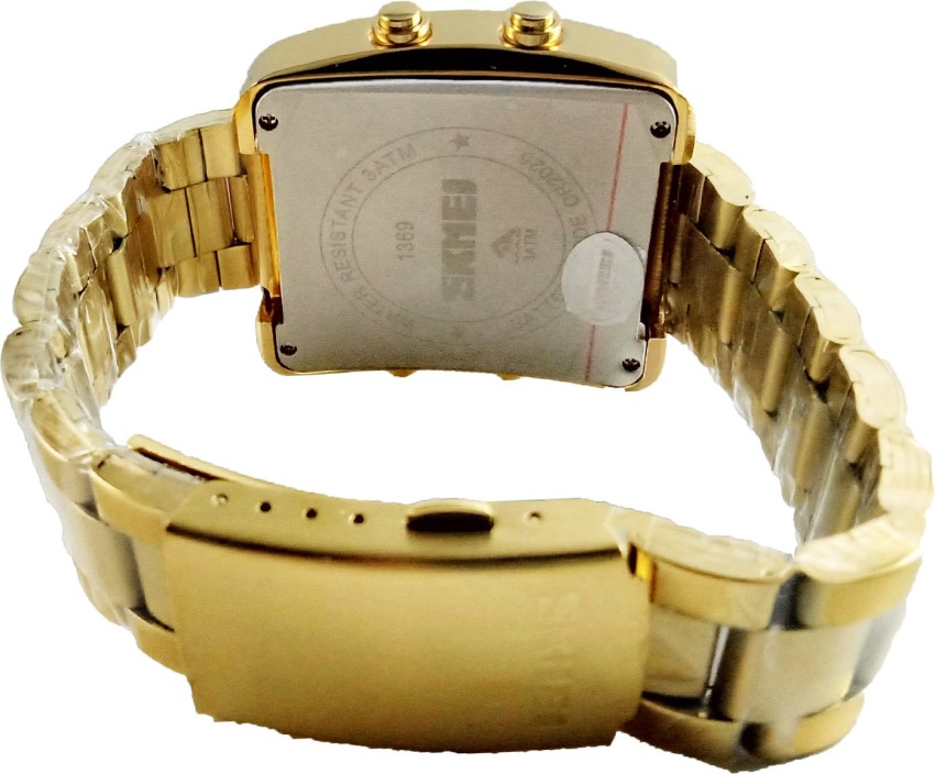 Reloj Digital Hombre SKMEI 1369 Dorado