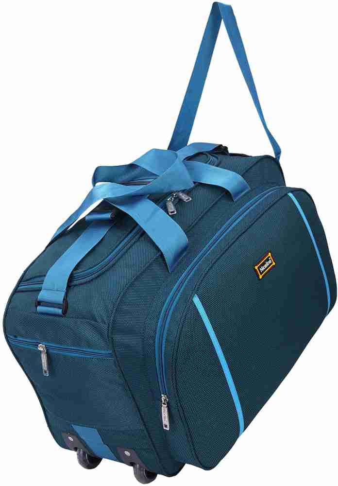 Nice Line duffle bags / travelling bag Travel Duffel Bag/ Backpacks (206-S  P Duffel With Wheels (Strolley) Blue - Price in India 