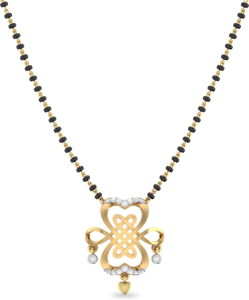 Pc jewellers gold on sale mangalsutra with price