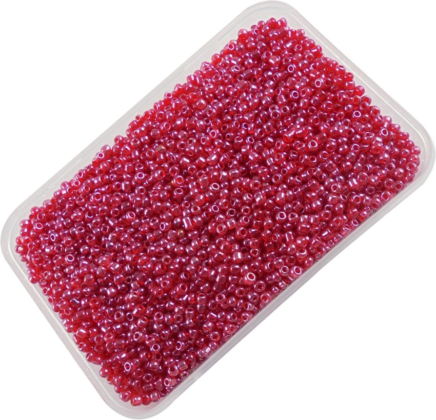 Round Red Glass Beads at Rs 200/kilogram in Chennai