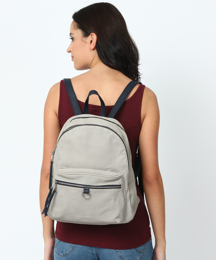 ACCESSORIZE LONDON MN 18994935001 5 L Backpack GREY Price in India Flipkart
