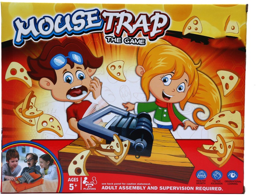 Mouse Trap Kids Board Game, Kids Game for 2-4 Players 