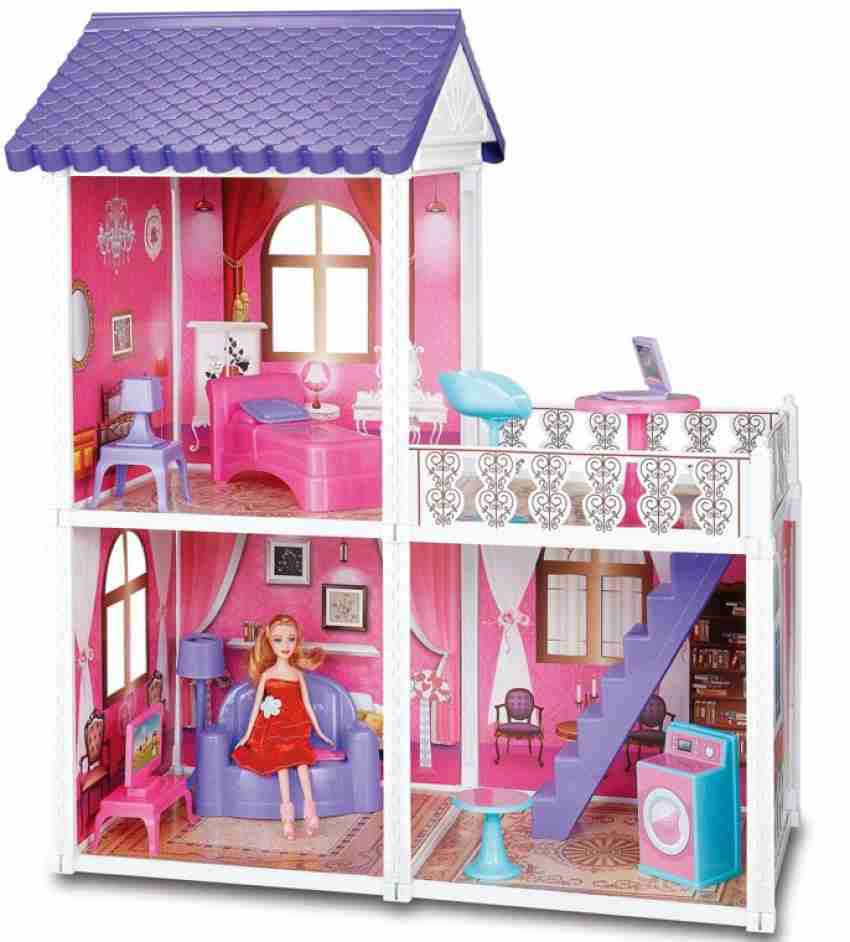 Barbie doll house set hot sale flipkart