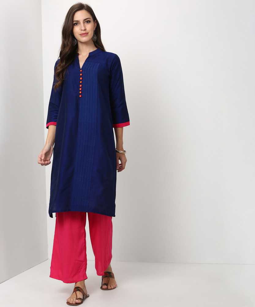 soch Women Solid Straight Kurta Buy Blue soch Women Solid Straight Kurta Online at Best Prices in India Flipkart