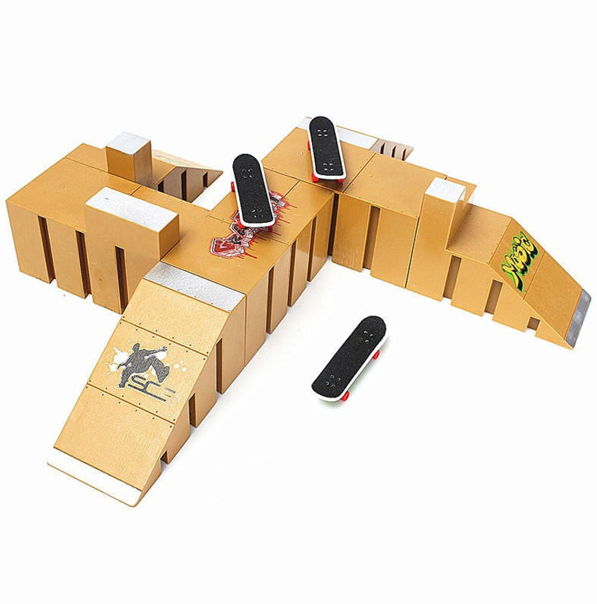 BuyChoice Skate Park Ramp Parts For Tech Deck Finger Board