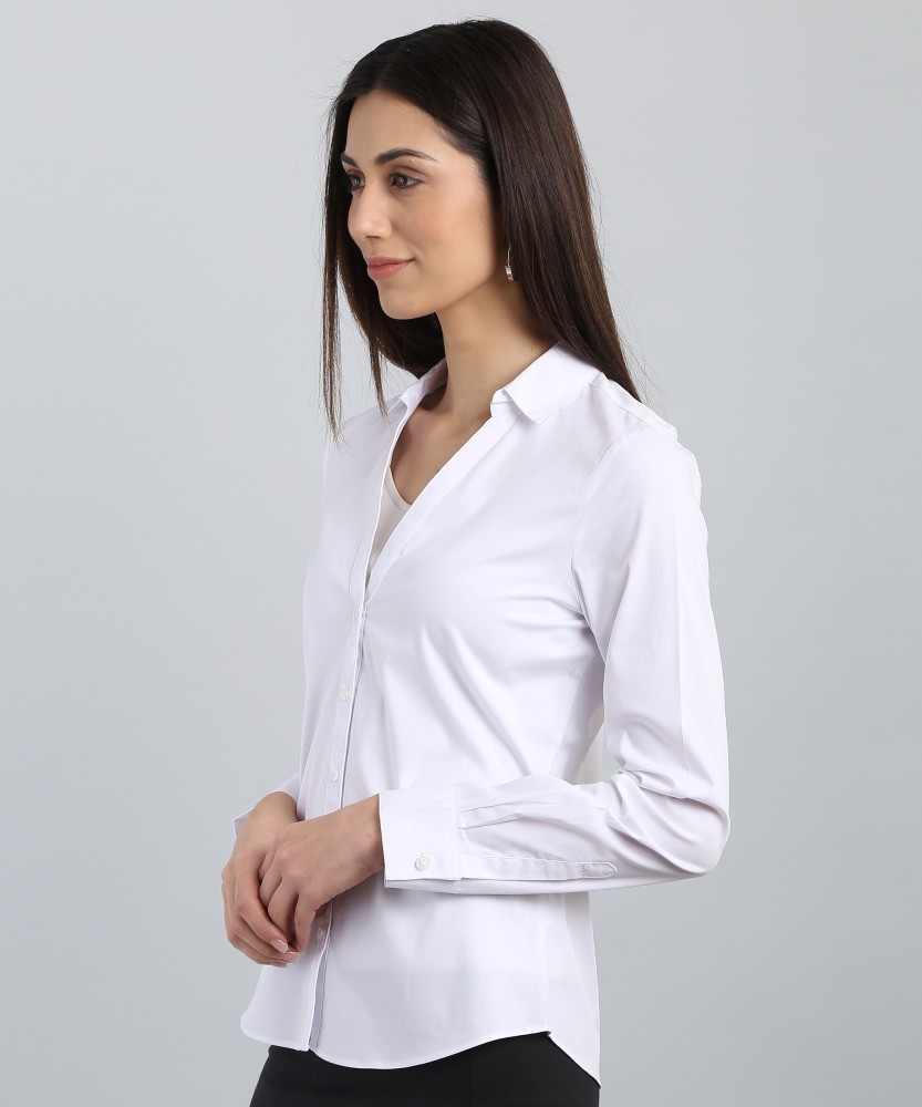 Marks and spencer sale ladies white shirt