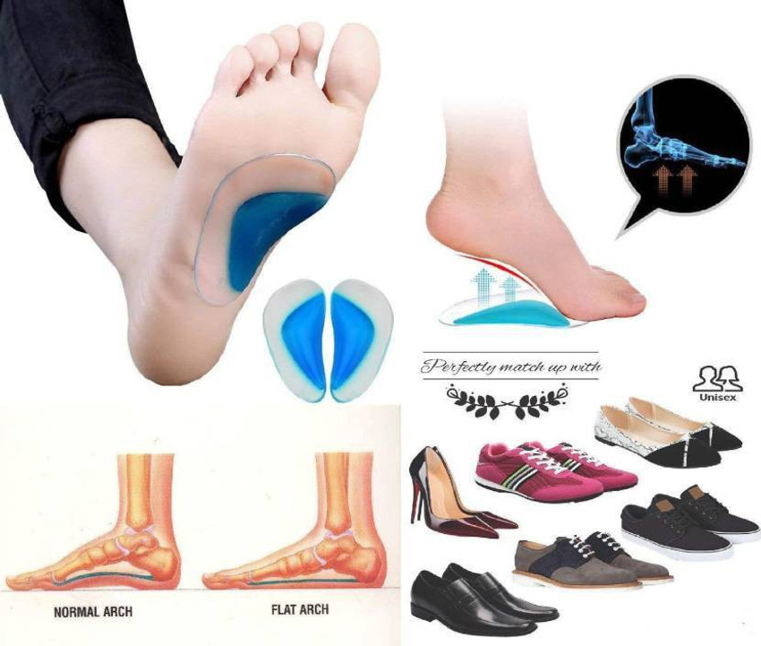 Types of insoles sales for flat feet