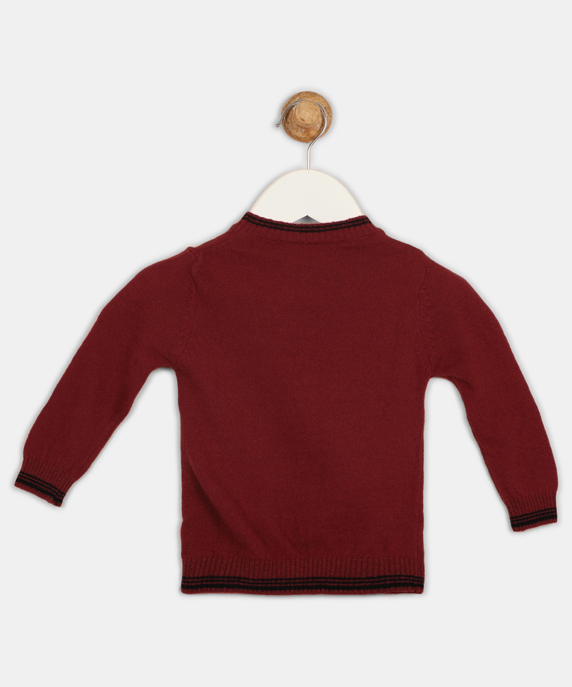 Baby boy hotsell maroon sweater