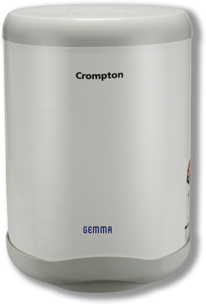 Crompton 10 L Storage Water Geyser (GEMMA 1710, White And Grey) Price in  India - Buy Crompton 10 L Storage Water Geyser (GEMMA 1710, White And Grey)  online at Flipkart.com