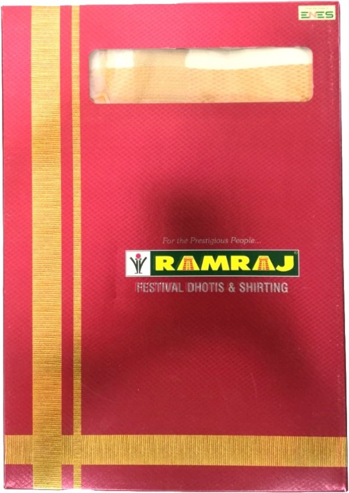 Buy Ramraj Cotton Men Silver Colour Solid Tissue Dhoti Online at Best  Prices in India - JioMart.