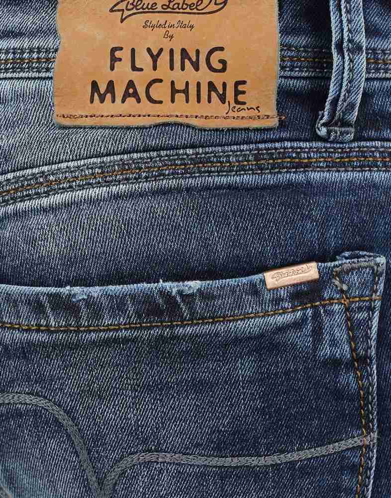 Flying machine jeans blue hot sale label