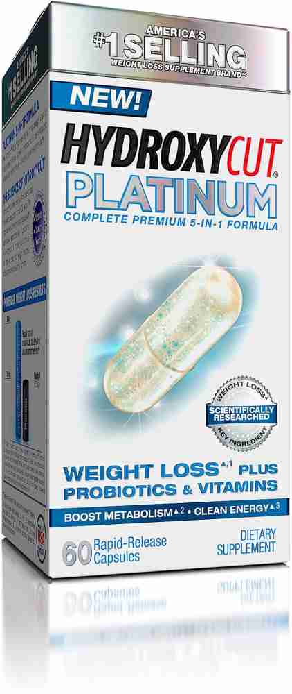 Hydroxycut Weight Loss Supplement Pills with Probiotics and