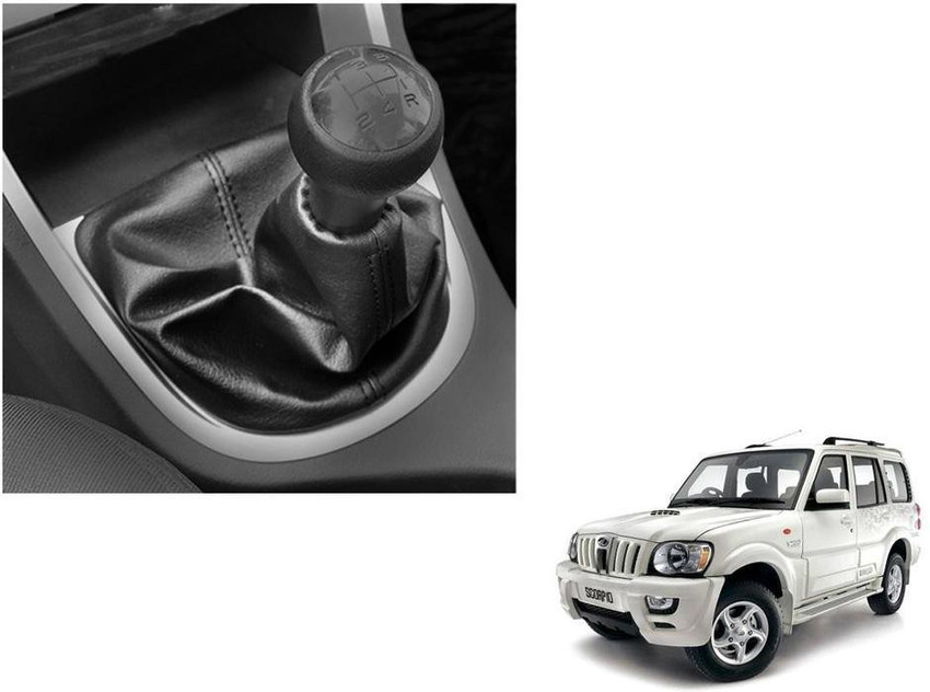 Car gear sales lever leatherette cover