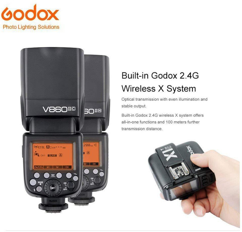 Godox Ving V860IIC / 付属品揃 ＋ おまけ予備バッテリー付き Godox Ving V860IIC / 付属品揃 ＋ おまけ予備バッテリー付き
