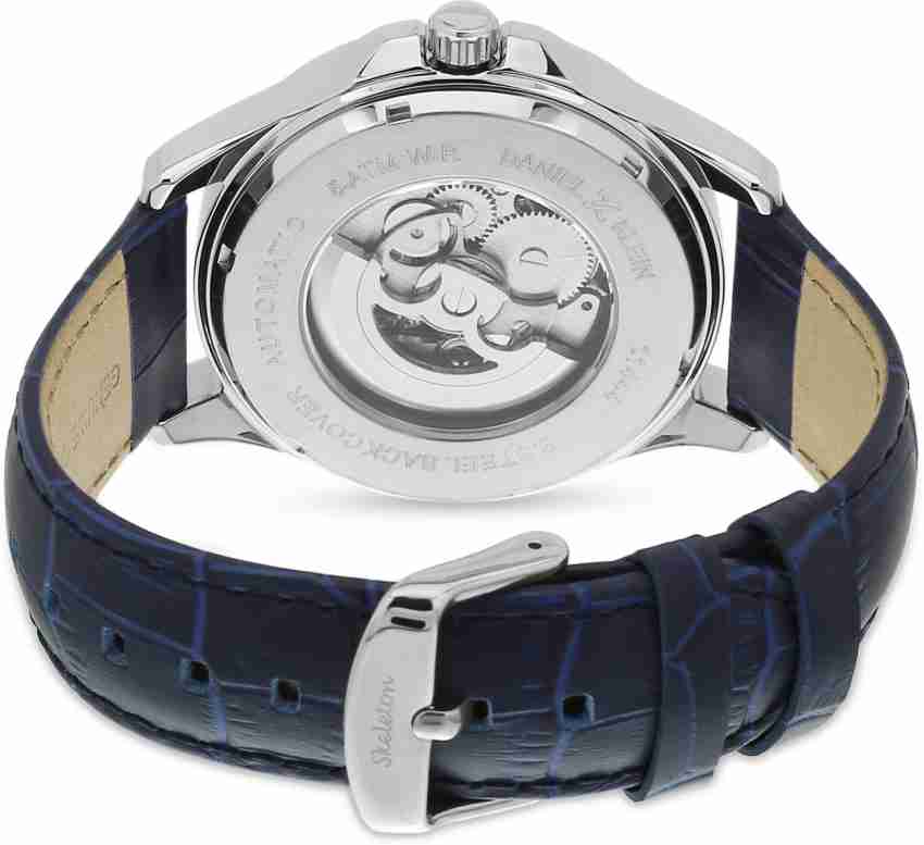 Daniel klein skeleton discount watch