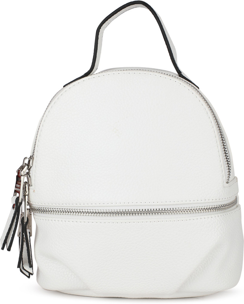 STEVE MADDEN BJACKI 3 L Backpack WHITE Price in India Flipkart
