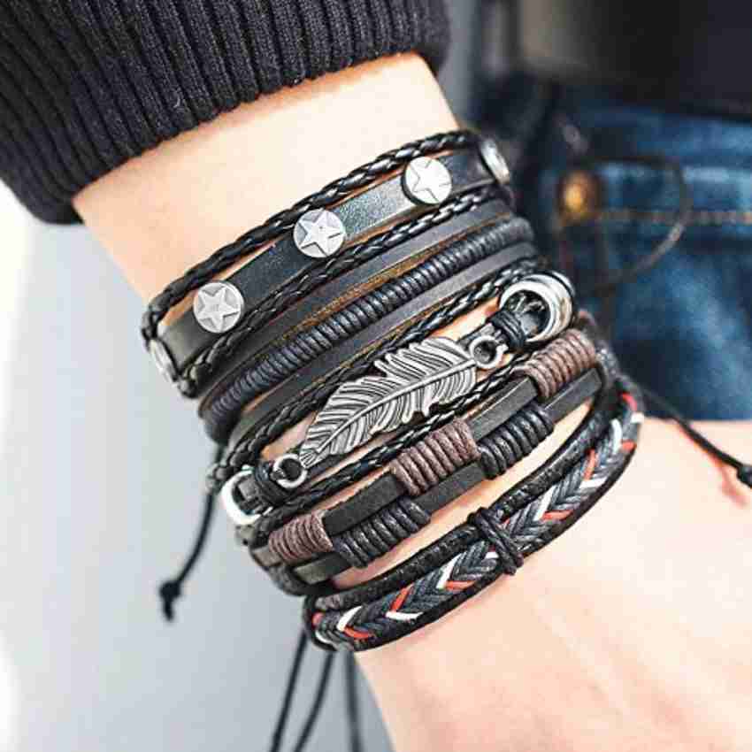 Leather discount bracelet flipkart
