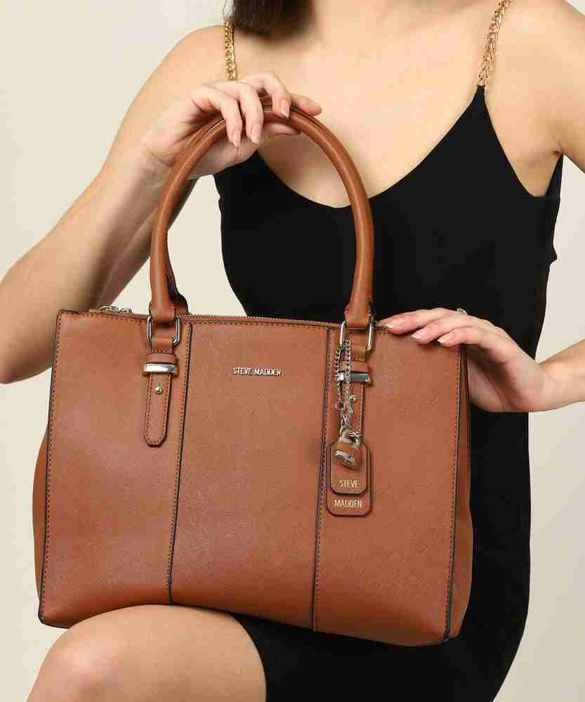Buy STEVE MADDEN Women Brown Shoulder Bag COGNAC Online Best Price in India Flipkart