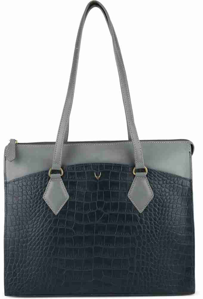 Buy HIDESIGN Women Blue, Grey Shoulder Bag M blue grey Online @ Best Price  in India