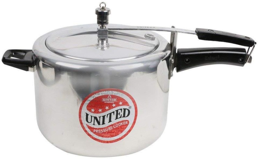 United 10 L Inner Lid Induction Bottom Pressure Cooker Price in India Buy United 10 L Inner Lid Induction Bottom Pressure Cooker online at Flipkart