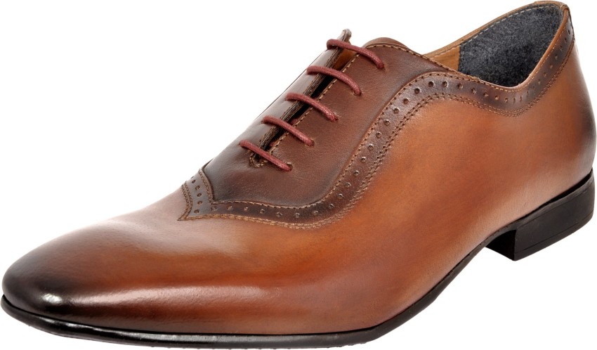 Allen cooper best sale tan formal shoes