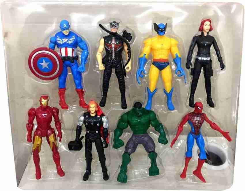 Toy Arena 8Pcs set The Avengers Super Hero Figures Kids Toy Gift 8Pcs set The Avengers Super Hero Figures Kids Toy Gift Buy Action Figure toys in India. shop for Toy Arena