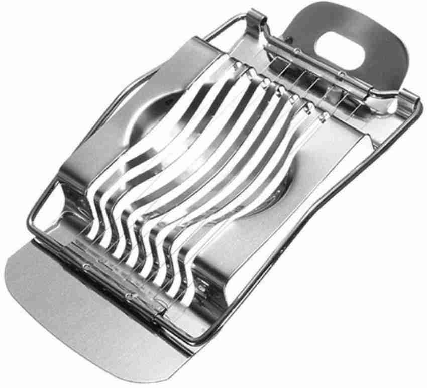 Egg Slicer, Egg Cutter for Hard Boiled Eggs, Efficient Multipurpose  Stainless Steel Wire Strawberry Slicer, Tomato Slicer 