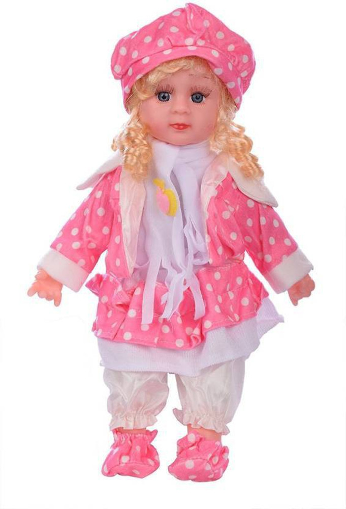 Vishal Smart Mall Soft Girl Singing Songs Baby Doll Toy Soft