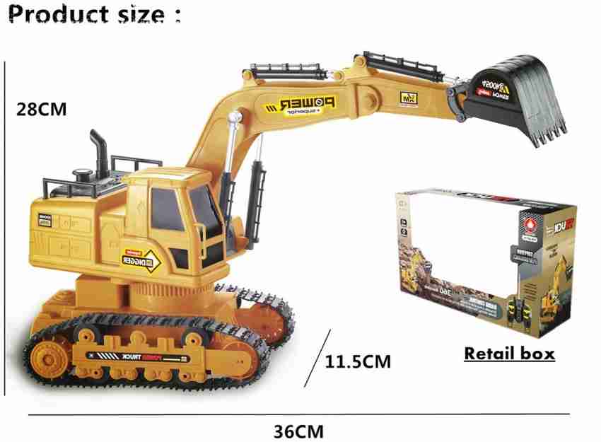 Rc jcb toy top