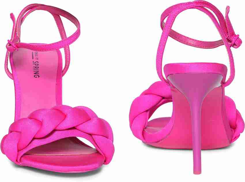 Call it 2025 spring pink heels