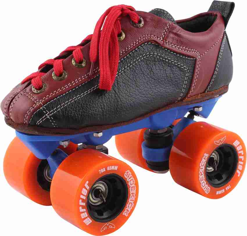 Triumph Skates Quad skate warrior sidekick Orange wheel Blue