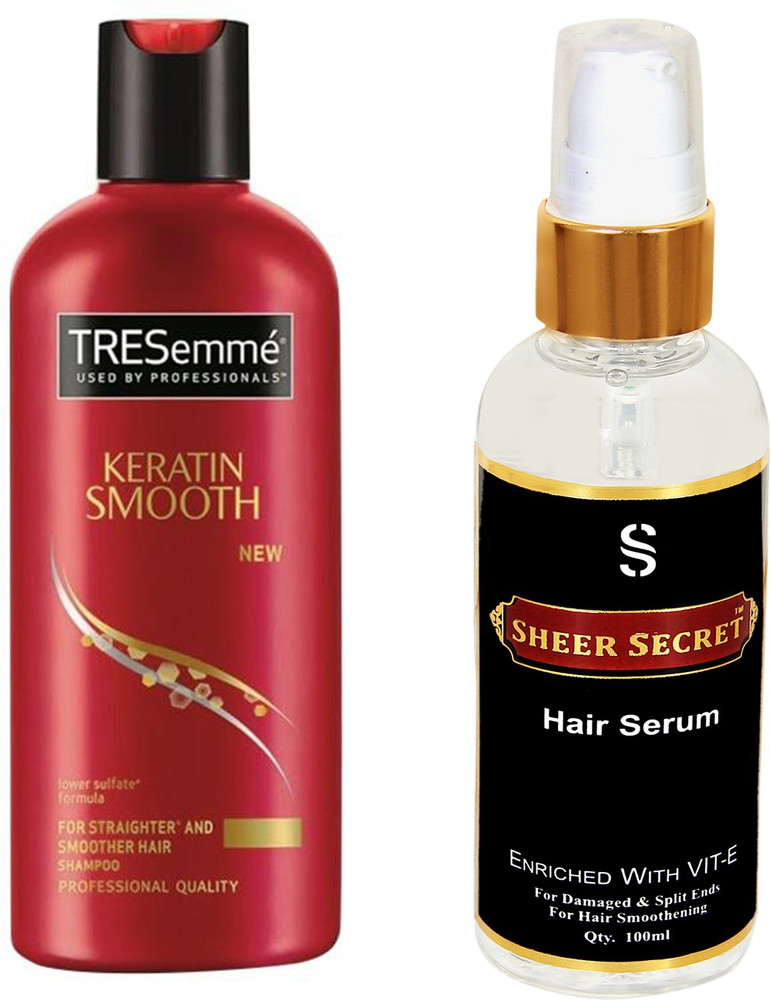 TRESemme KERATIN SMOOTH SHAMPOO with SHEER SECRET SERUM Price in