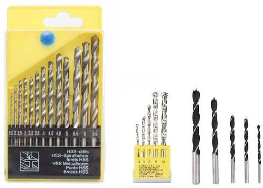 Aluminium drill bit store