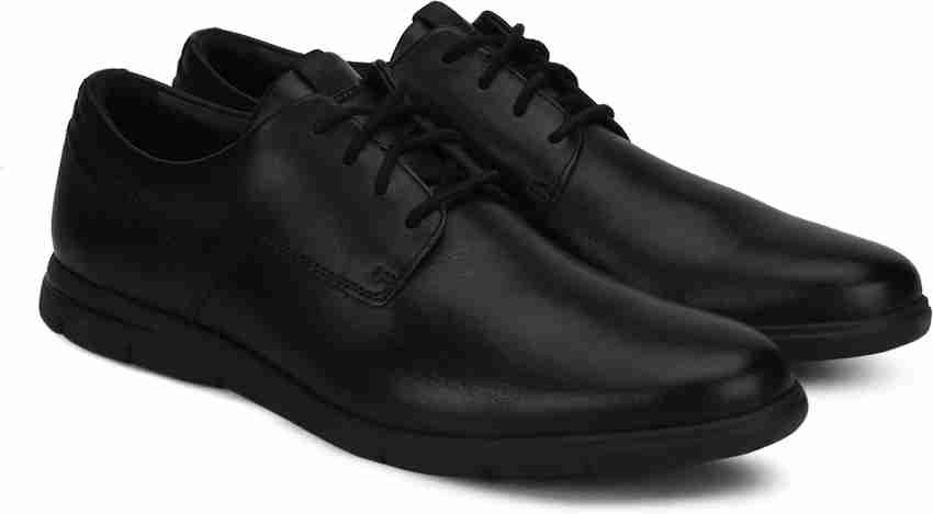 CLARKS Vennor Walk Black Leather Lace Up For Men Buy CLARKS Vennor Walk Black Leather Lace Up For Men Online at Best Price Shop Online for Footwears in India Flipkart