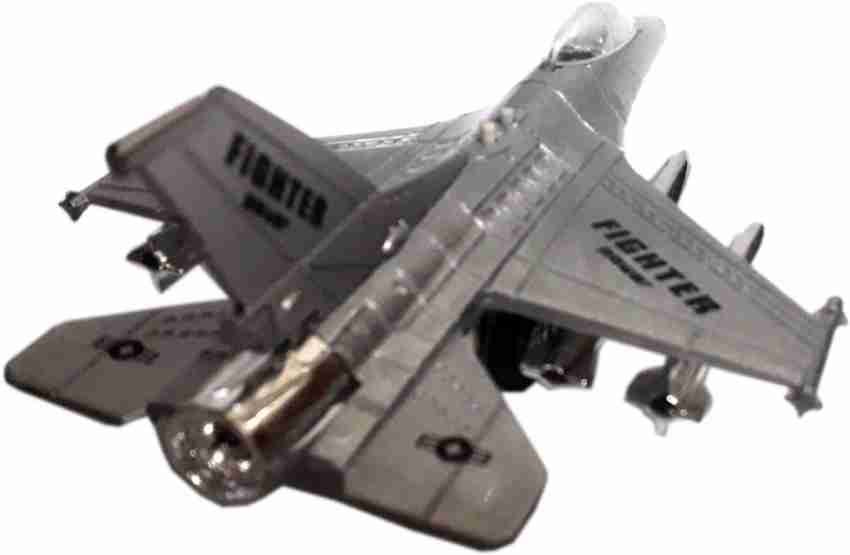 KAIZEN Metal Die Cast Pull Back Airplane Aircraft Fighter Jet