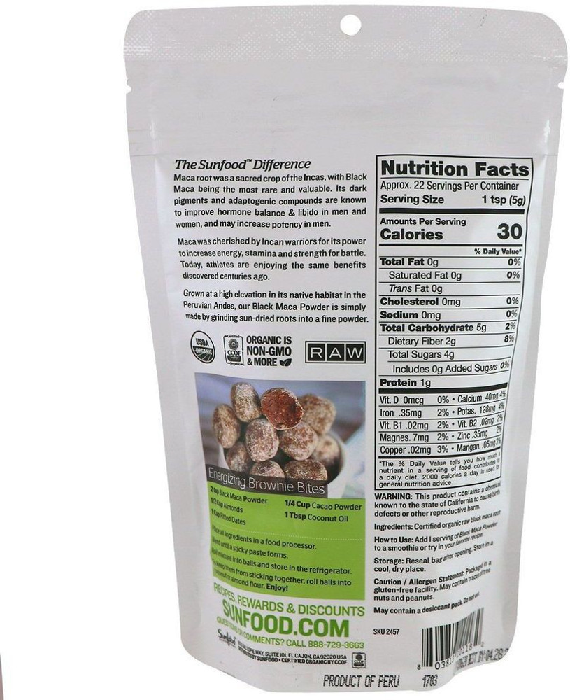 Sunfood maca powder cheap