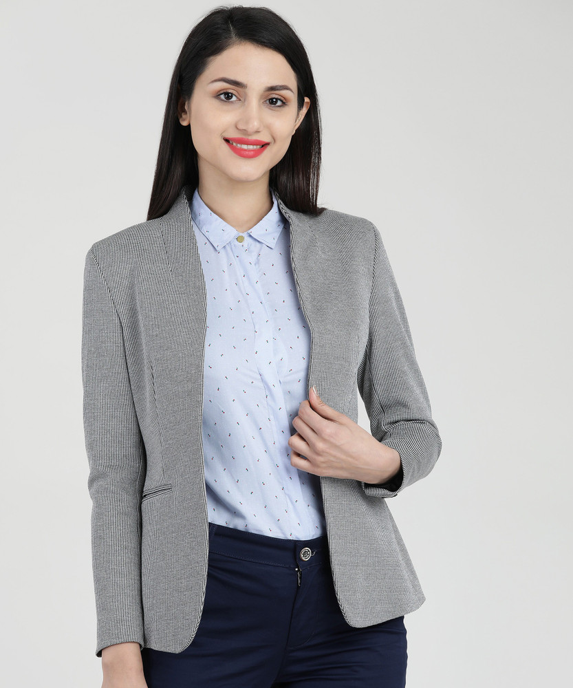 Grey blazer hotsell for girls