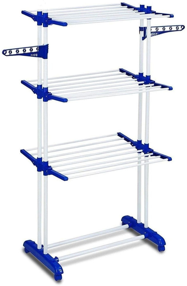 QUALIS Steel Floor Cloth Dryer Stand QS 201 Price in India Buy QUALIS Steel Floor Cloth Dryer Stand QS 201 online at Flipkart