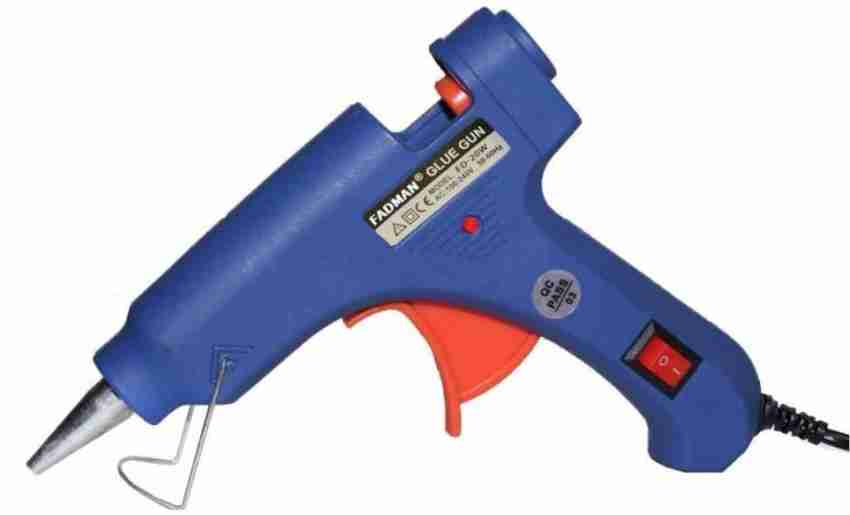 CRAFTYGUN BLUE MINI 20 WATT - 12 GLUE STICKS OF 7MM SIZE Standard  Temperature Corded Glue Gun Price in India - Buy CRAFTYGUN BLUE MINI 20  WATT - 12 GLUE STICKS OF