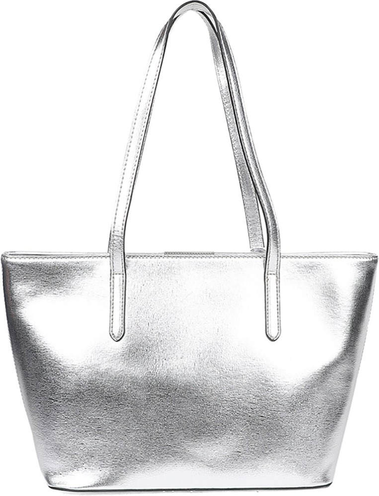 Buy ALDO Women Silver Tote Silver Online Best Price in India