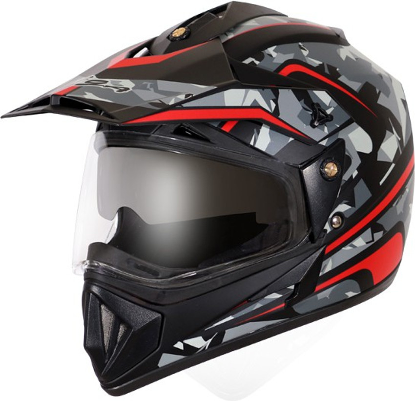 Vega off road helmet red online