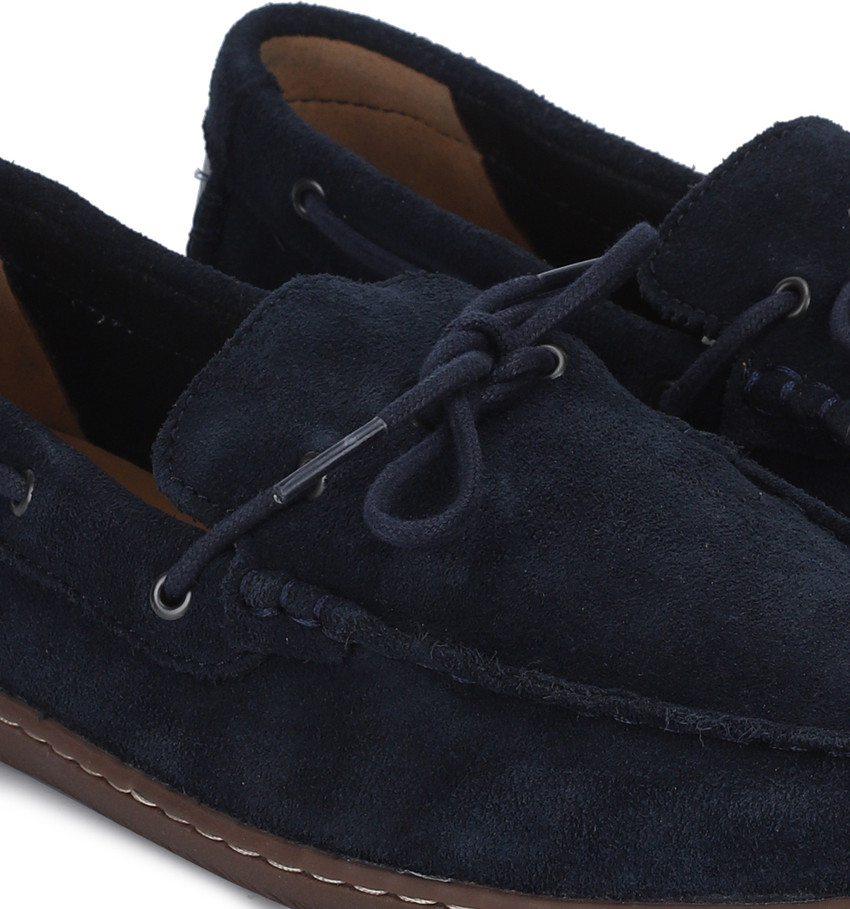 CLARKS Saltash Edge Navy Suede Boat Shoes For Men Buy CLARKS Saltash Edge Navy Suede Boat Shoes For Men Online at Best Price Shop Online for Footwears in India Flipkart