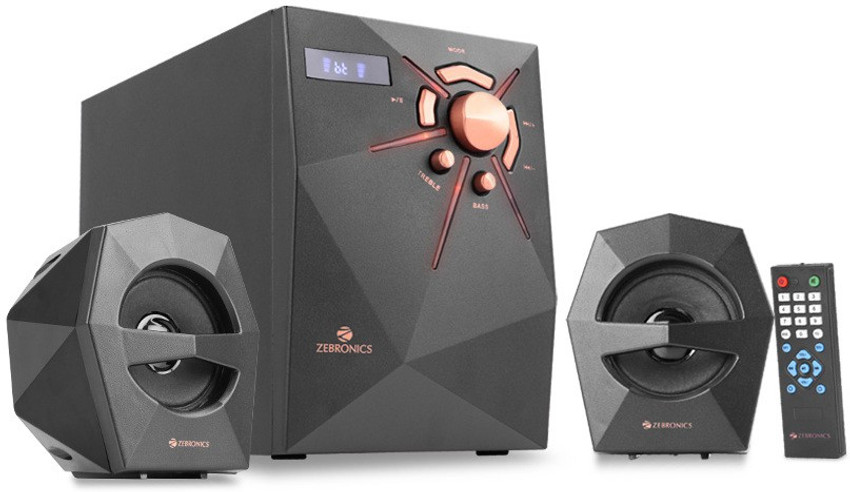 Zebronics speakers 2.1 flipkart 2025