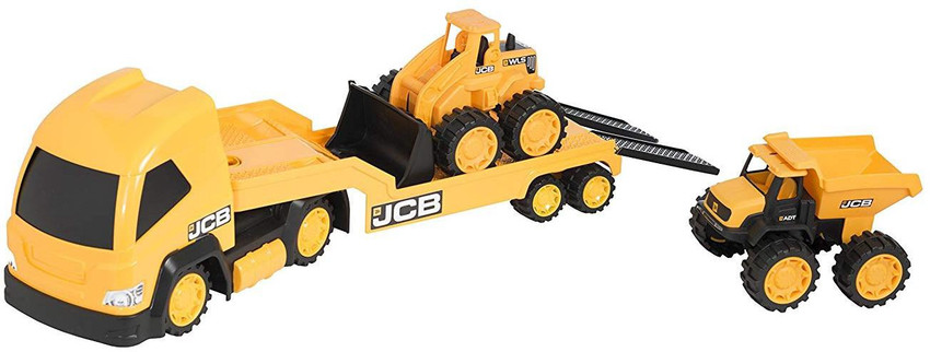 Jcb heavy load transporter online toy