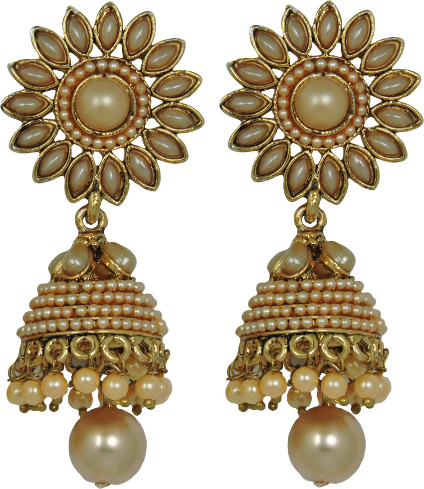 Flipkart jhumka clearance pearl