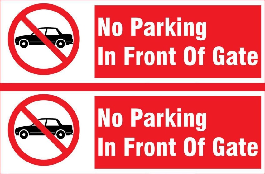 No Parking Sign Board Template PosterMyWall, 60% OFF