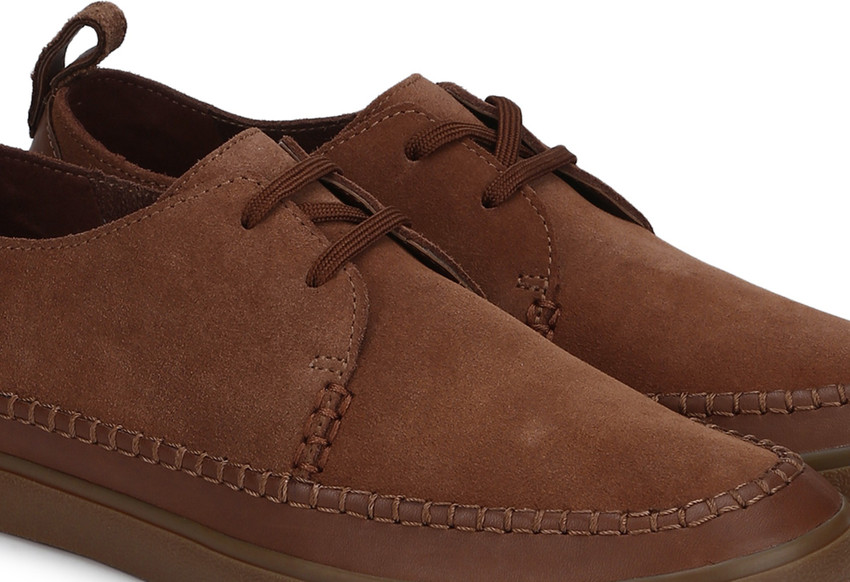CLARKS Kessell Craft Tan Suede Casuals For Men Buy CLARKS